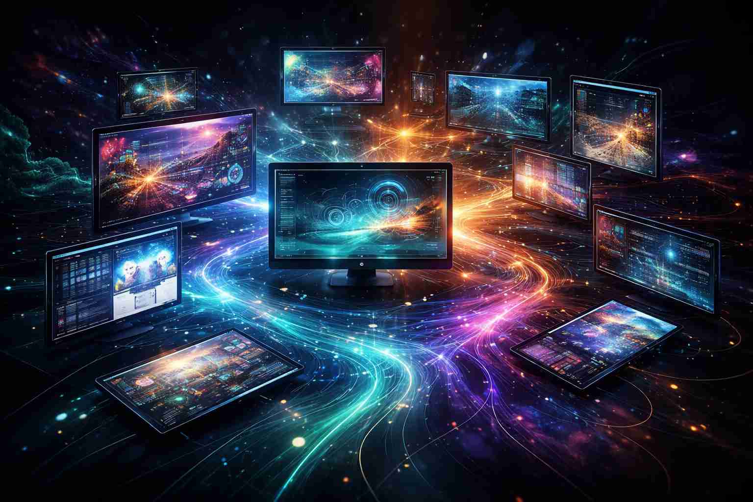 Visualisierung: Network – Digitale Welten